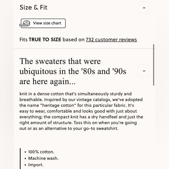 NWT J CREW Heritage cotton crewneck sweater in black - Picture 8 of 8